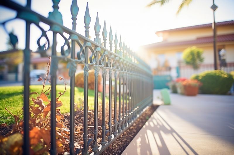 Products For Wrought Iron Fence Repairs in use